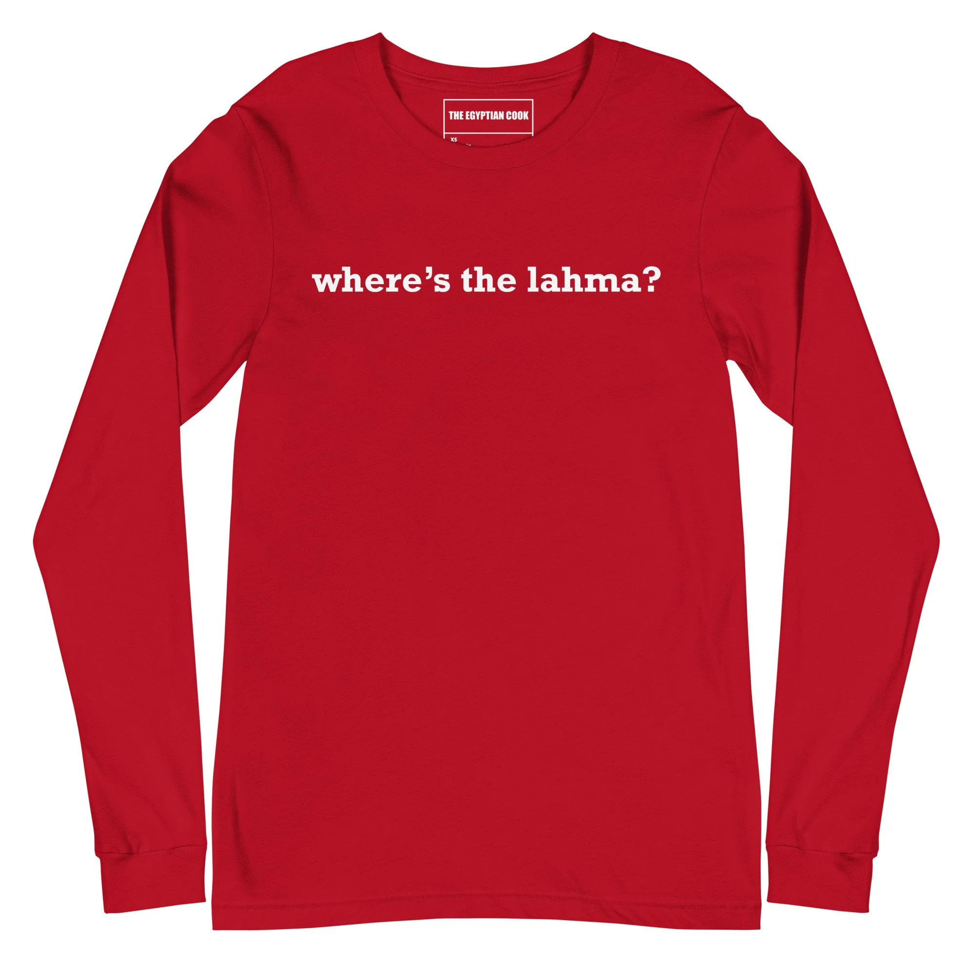 WTL, Classic Long Sleeve Tee, Red.jpg