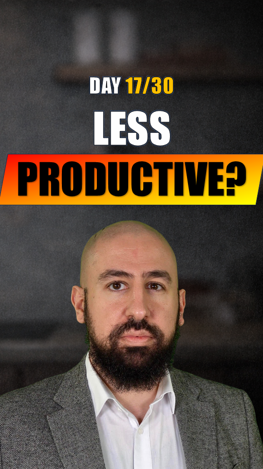 Less productive?