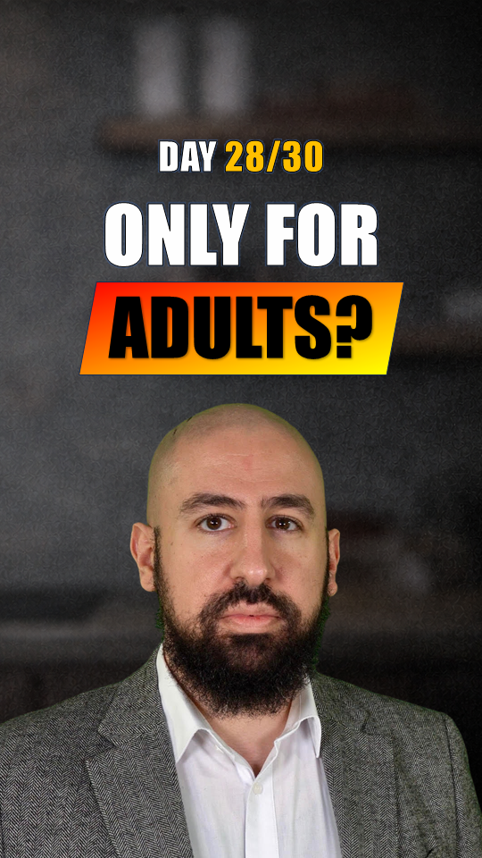 Only for adults?