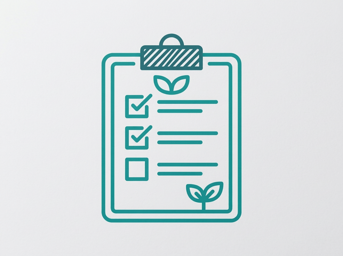 Environmental compliance audit checklist icon