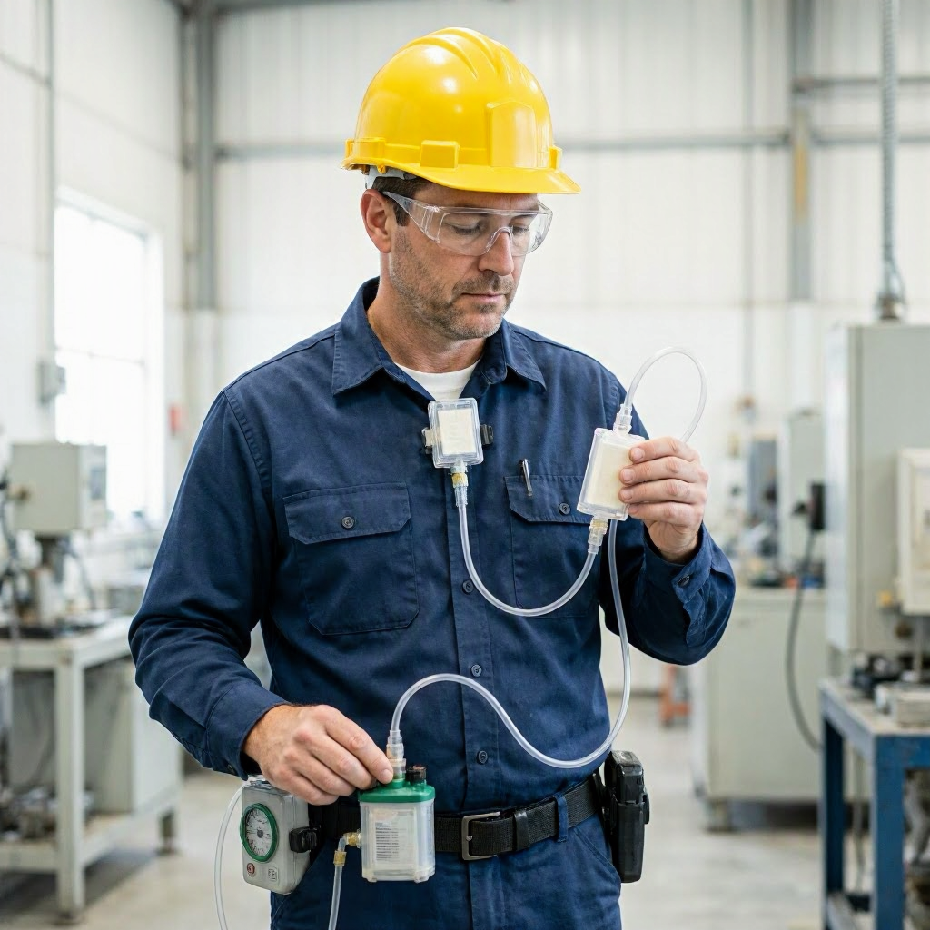 Personal air sampling and occupational exposure monitoring services