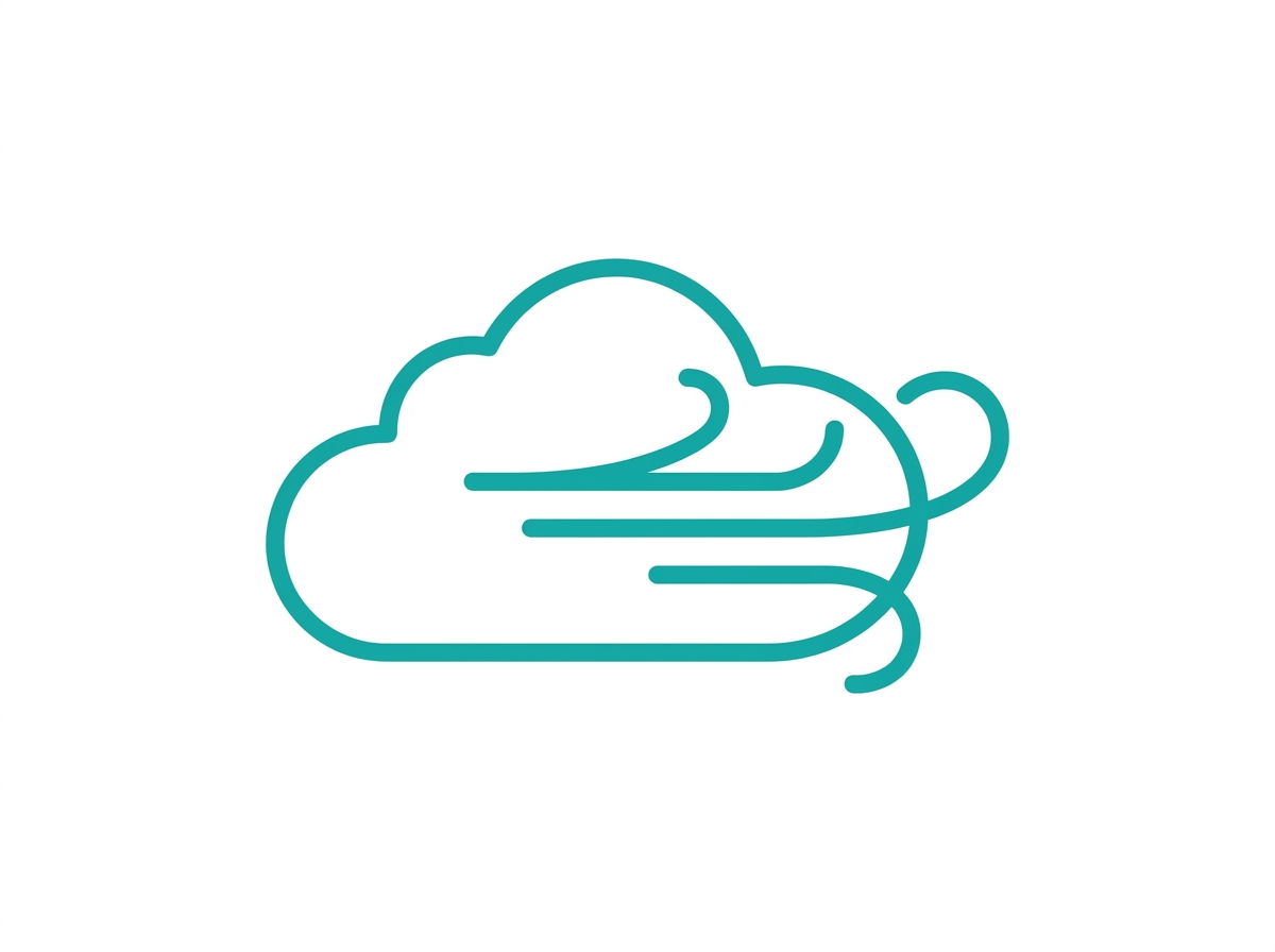 Air quality exposure assessment icon