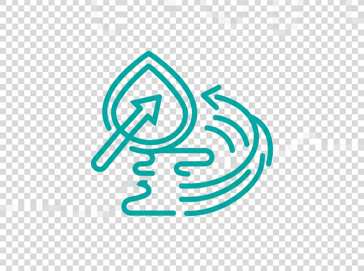 Spill response and emergency cleanup icon