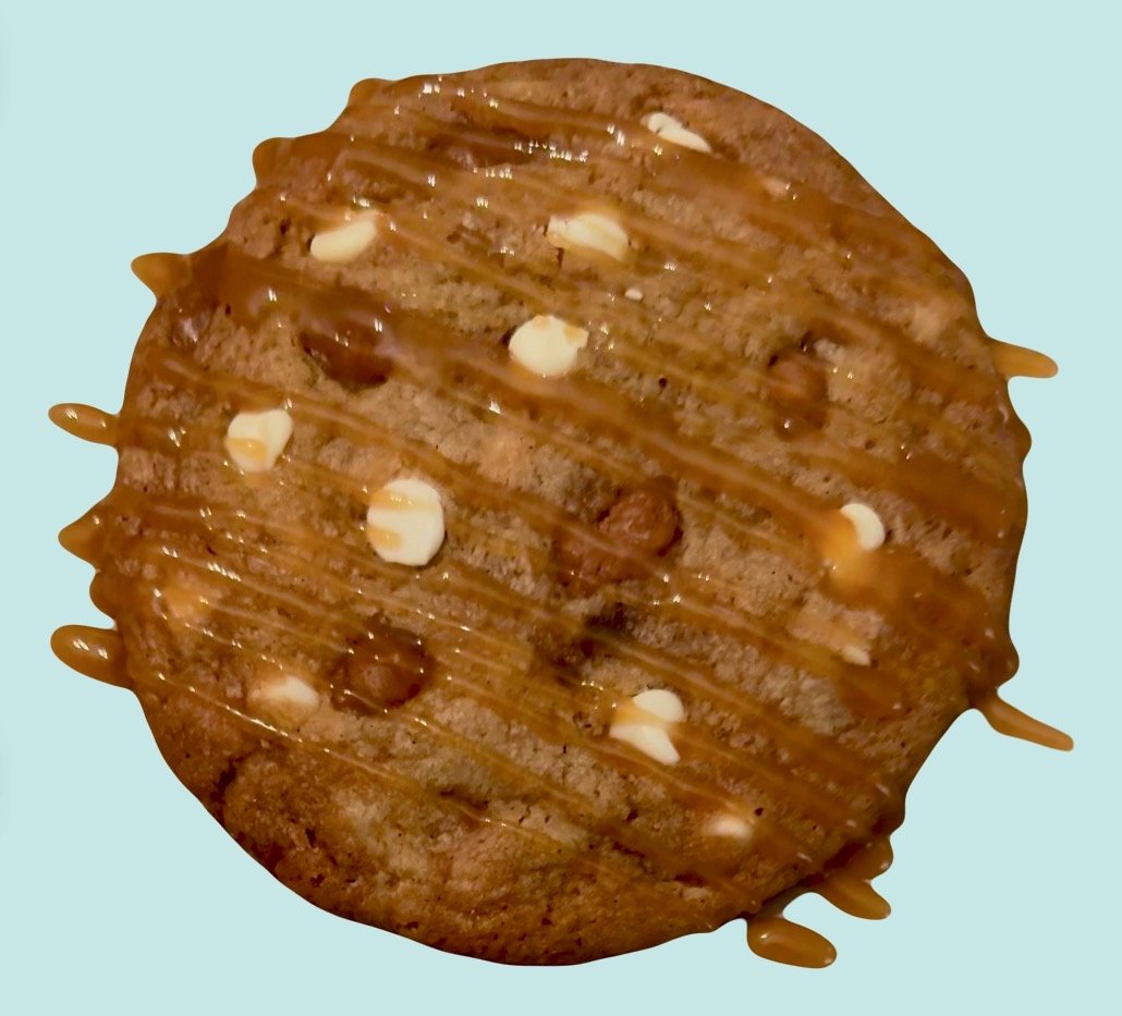 Caramel and White Chocolate Cookie