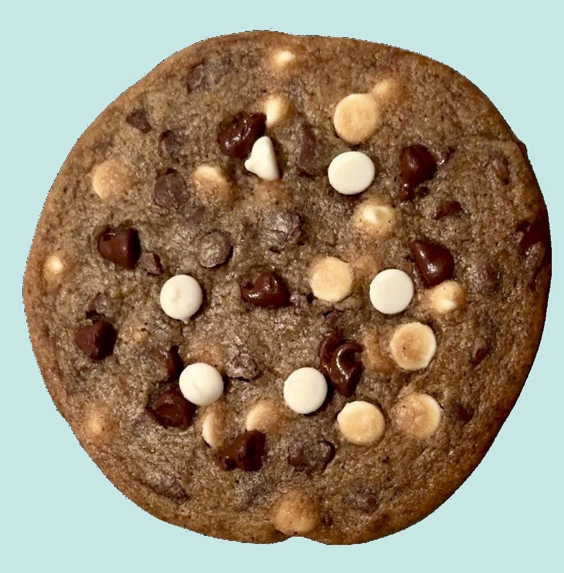 Chocolate and White Chocolate Chip Cookie (7 inch)
