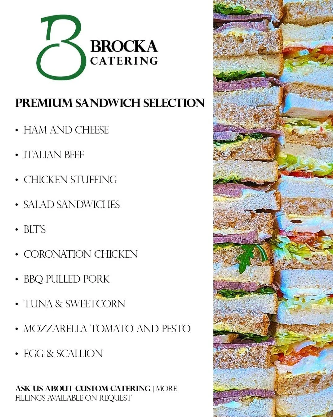 Fresh. Tasty. Ready to share. 🥪
​Our platter boxes are officially here!
​✨ Small (Feeds 10): &euro;45
✨ Large (Feeds 20): &euro;80
​Perfect for any occasion. Message us to 
order!

 #laoispeople #laoistoday #laoislaoislaois #Laois #laoistourism #lao
