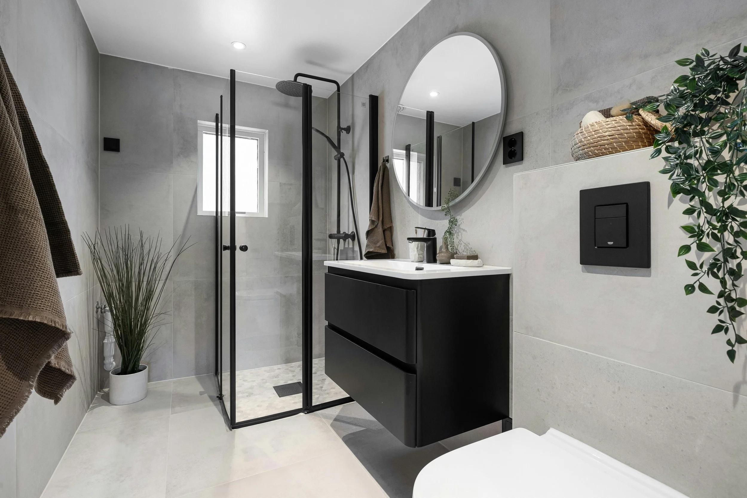Badezimmer-Refresh