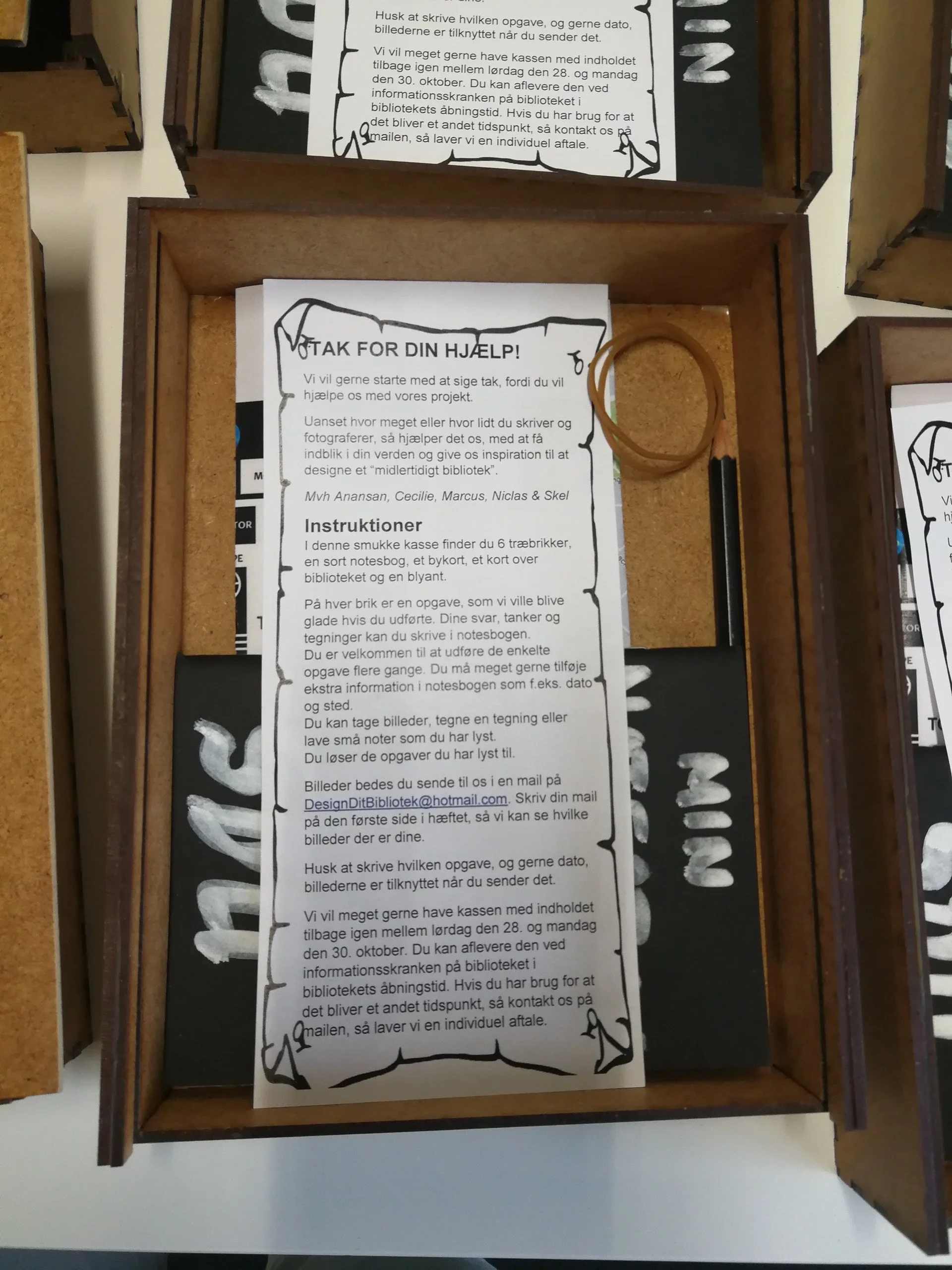 Cultural Probe kit
