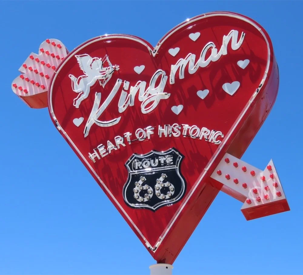 Kingman predates Arizona statehood and has remained prosperous, so its Route 66 highlights are a bit more polished, including several museums, vintage motels and the bustling, 1950s-themed Mr. D'z Route 66 Diner, operating out of a 1939 gas station.