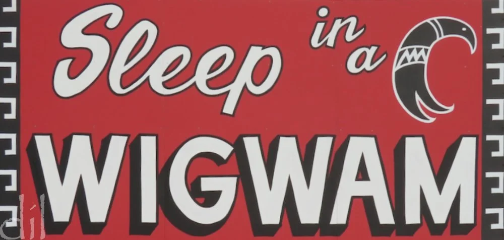 Of the myriad roadside ad gimmicks along Route 66 — including the classic multi-sign Burma Shave pitches and fiberglass giants of every size and description — perhaps none is more conducive to hitting the brakes than these signs for the chain of seve