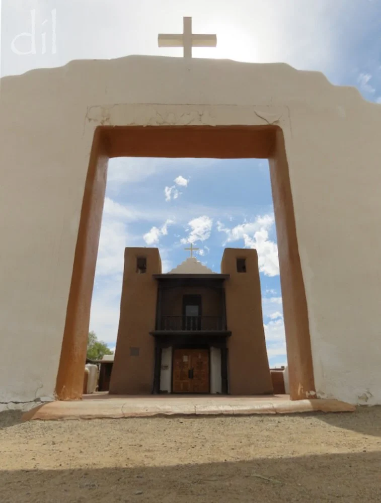 At the heart of Taos Pueblo is the 1850 adobe mission church of San Geronimo de Taos. The Spanish built the first church here in 1620. It was razed amid the 1680 Pueblo Revolt, its replacement destroyed during the 1846–48 Mexican War.