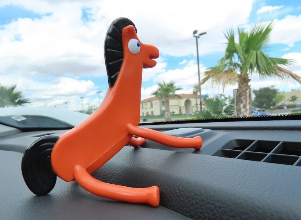 We bring a unique mascot on every road trip. Pokey made the cut this time, though there was nothing pokey about our pace. Route 66 originally stretched 2,448 miles. Factoring in side trips, we ended up roaming 3,946 miles over 15 days, or 263 miles a