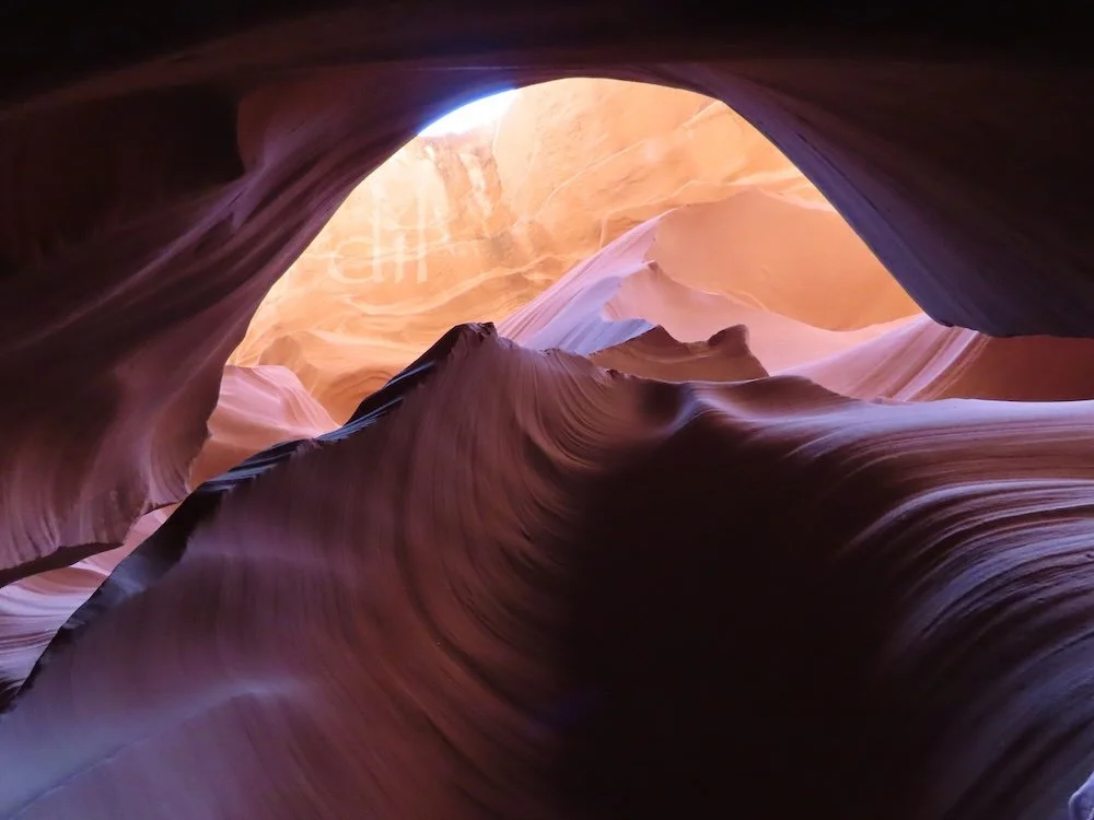 At the heart of Lower Antelope is this feature dubbed The Eye, images of which have graced countless travel guides, coffee table books and art galleries, spreading the canyon's fame internationally. Go around midday, when the sun sets the stone afire