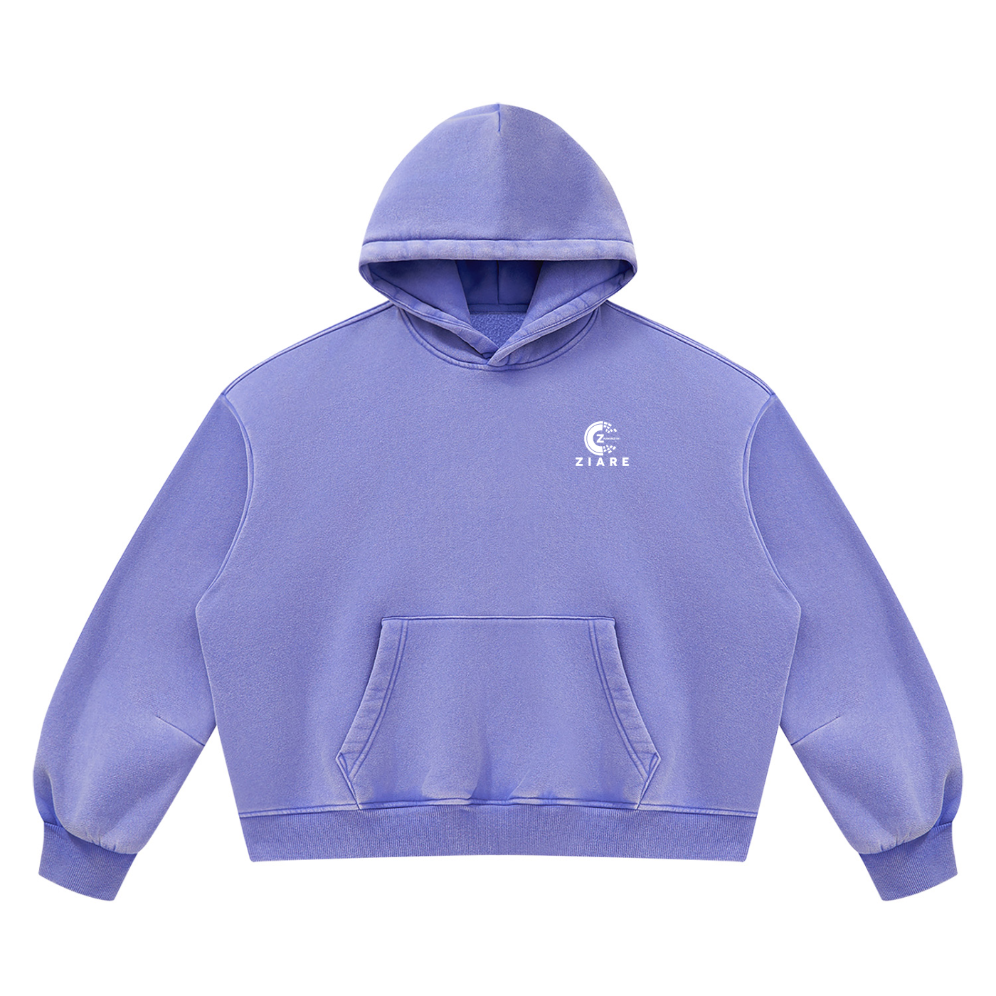 Powered By Ziare Fleece Hoodie