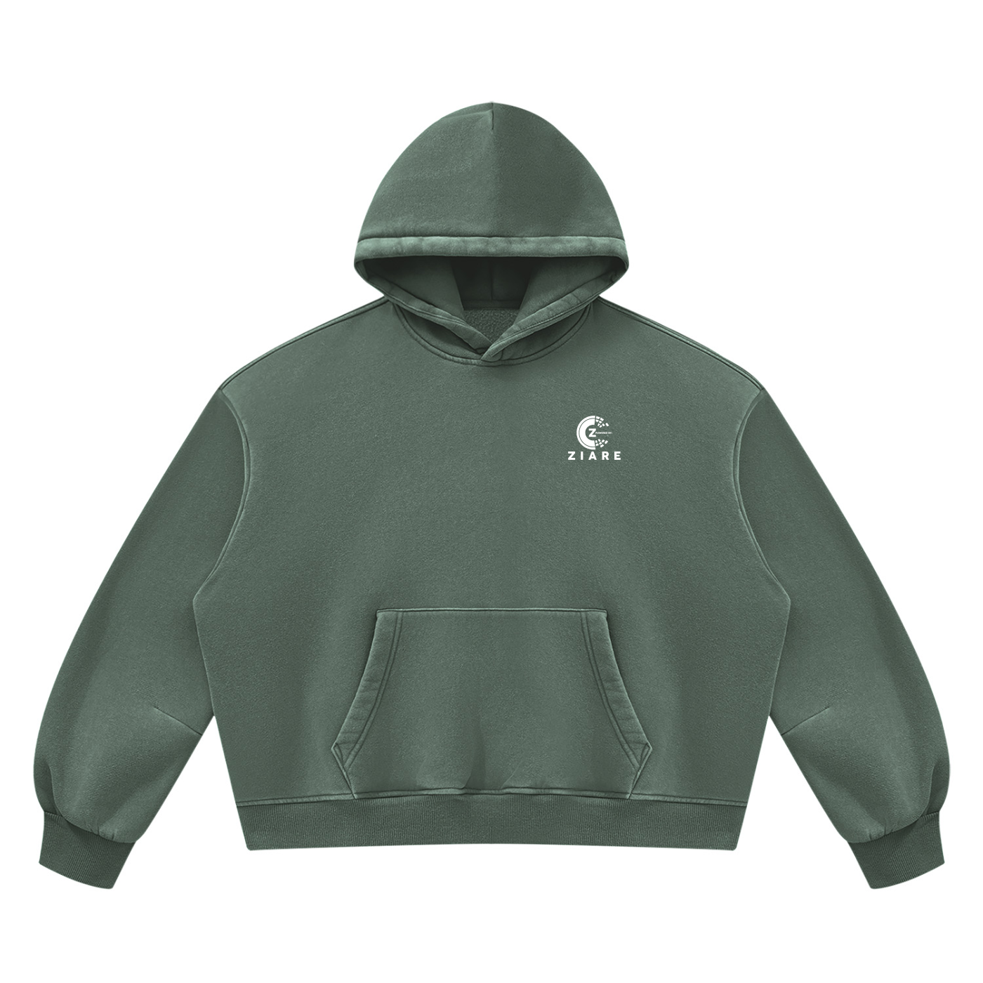 Powered By Ziare Fleece Hoodie