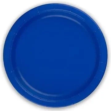 Paper Plates - Dark Blue