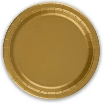 Paper Plates - Gold