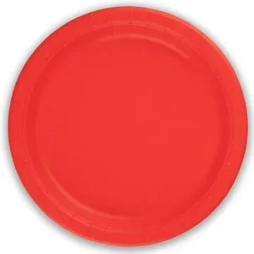 Paper Plates - Red