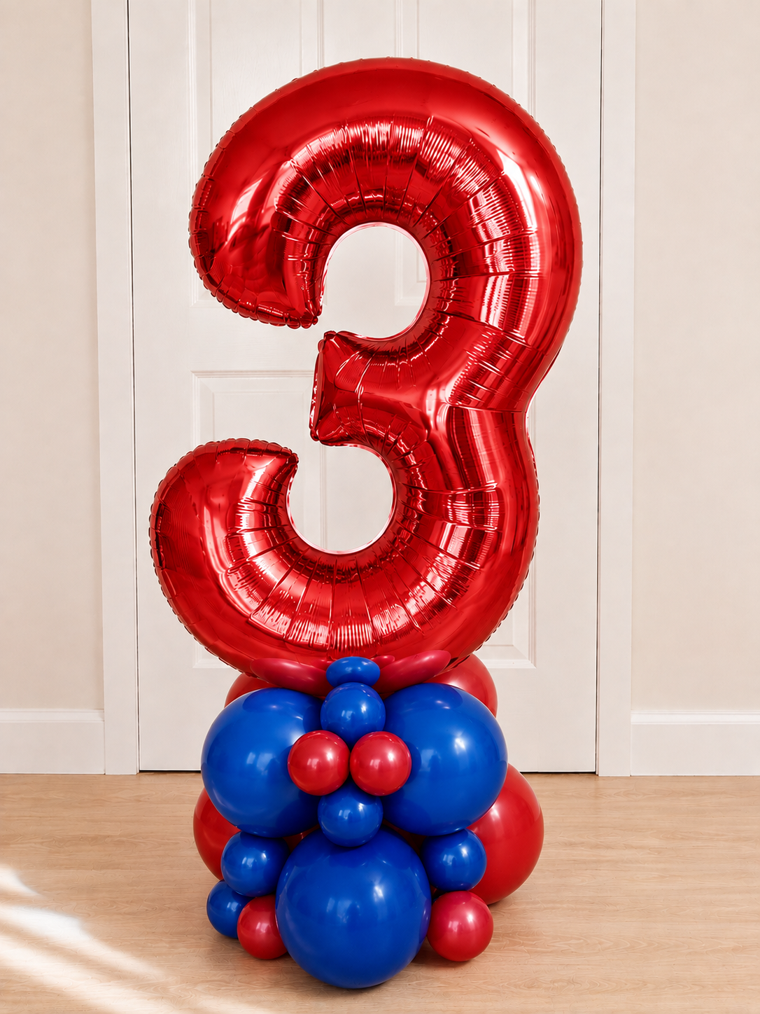 Number Balloon Stack