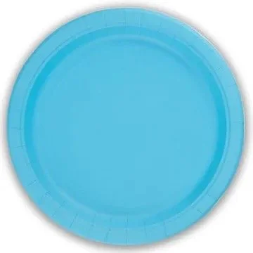 Paper Plates - Light Blue
