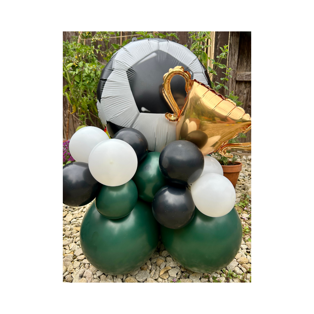 Football Tabletop Balloon Stack
