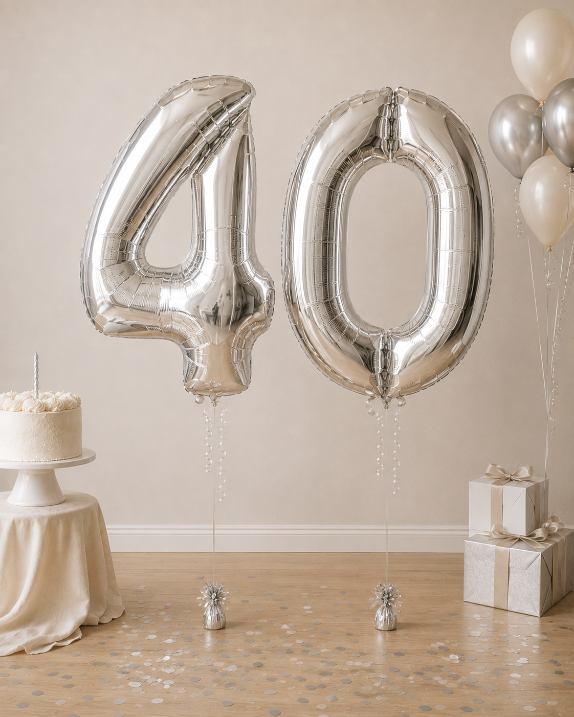 Giant any colour any number Helium-Filled Number Balloon