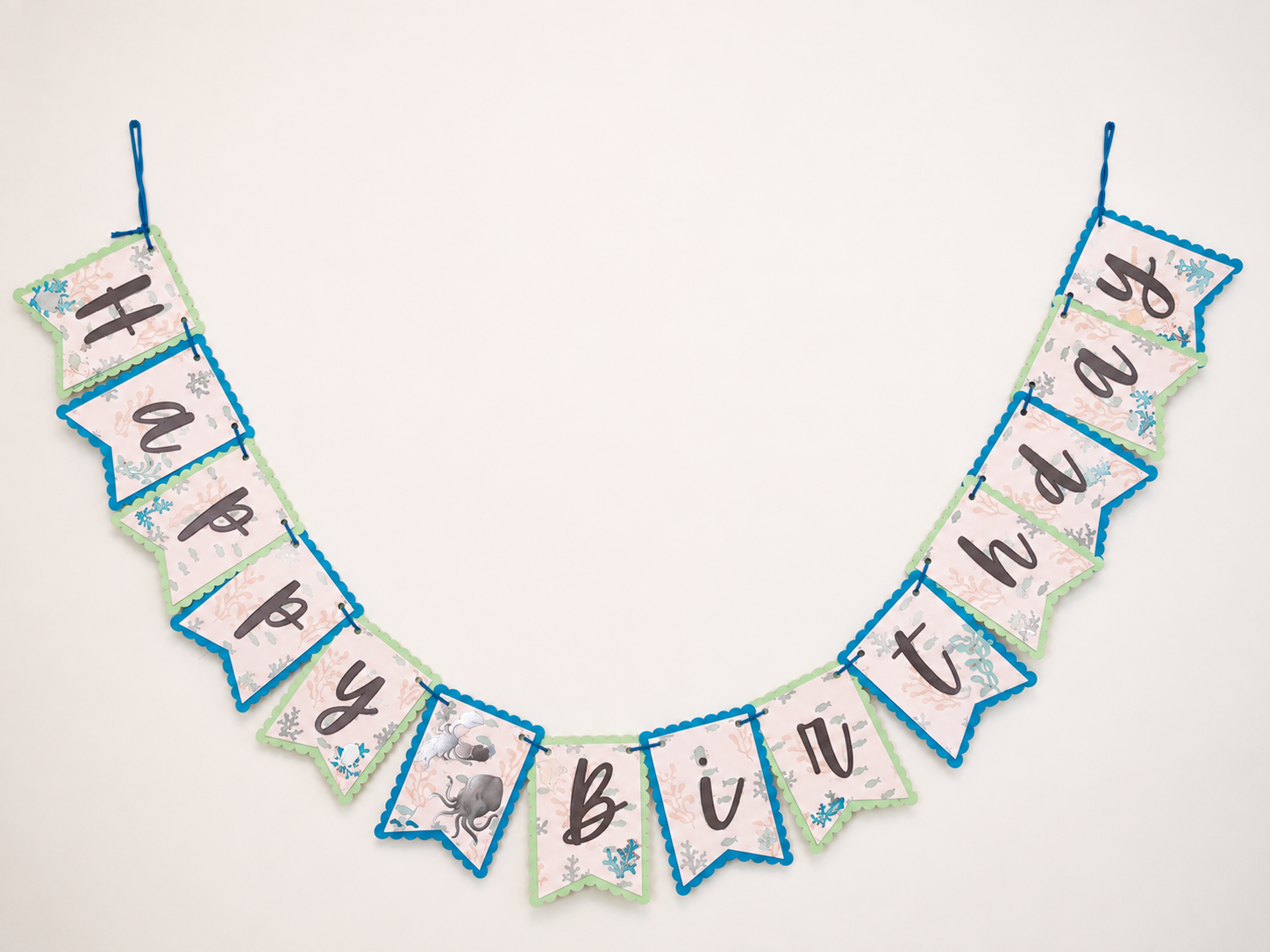 Under the Sea Happy Birthday Bunting