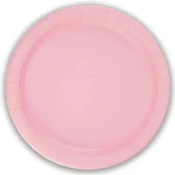 Paper Plates - Light Pink