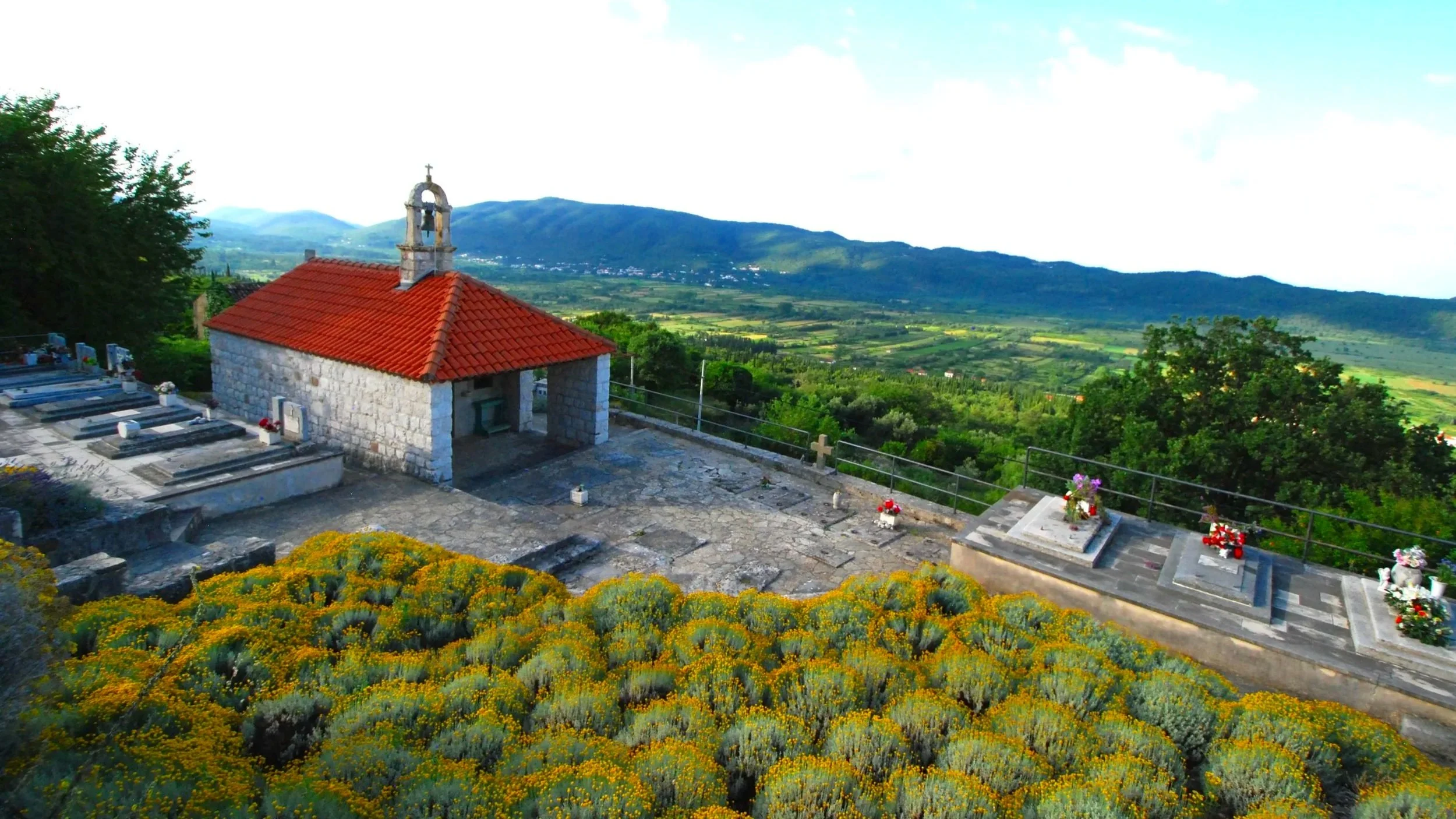 Cemetery near Lovorno, Croatia