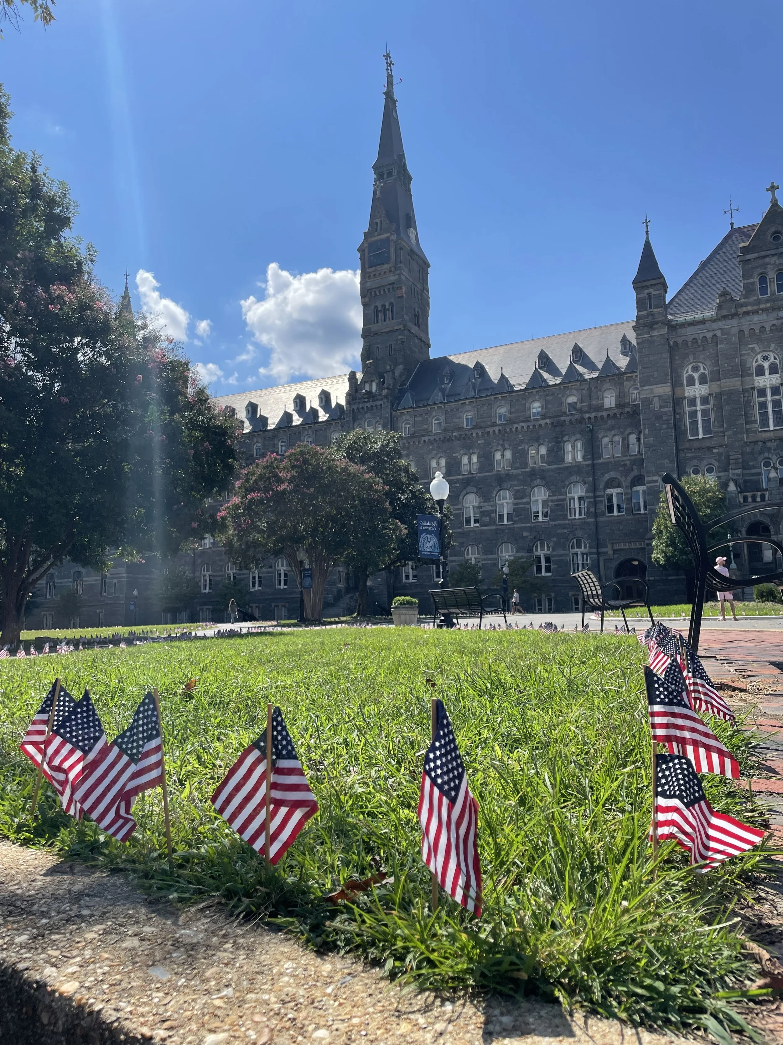 Healy Hall, Georgetown University. September 11th, 2023