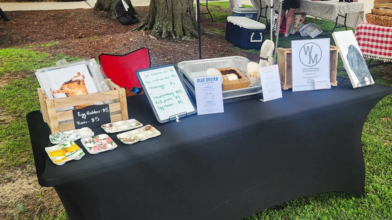 Circle WM Co. Joins the Statesboro Main Street Farmers Market Through November