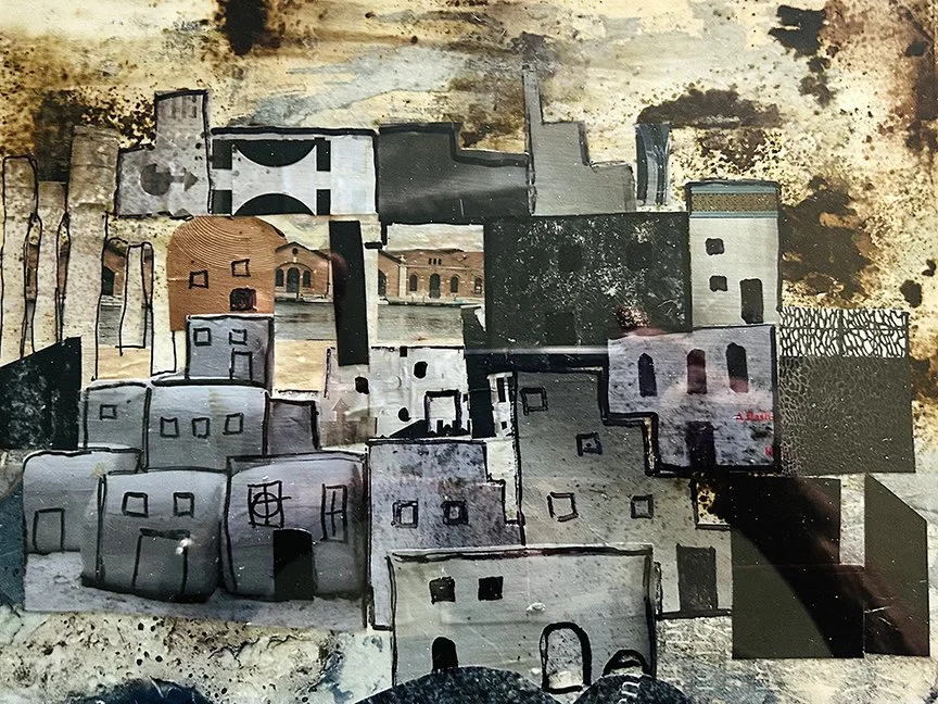Urban Decay
11" x 14"
Collage and Mixed Media
