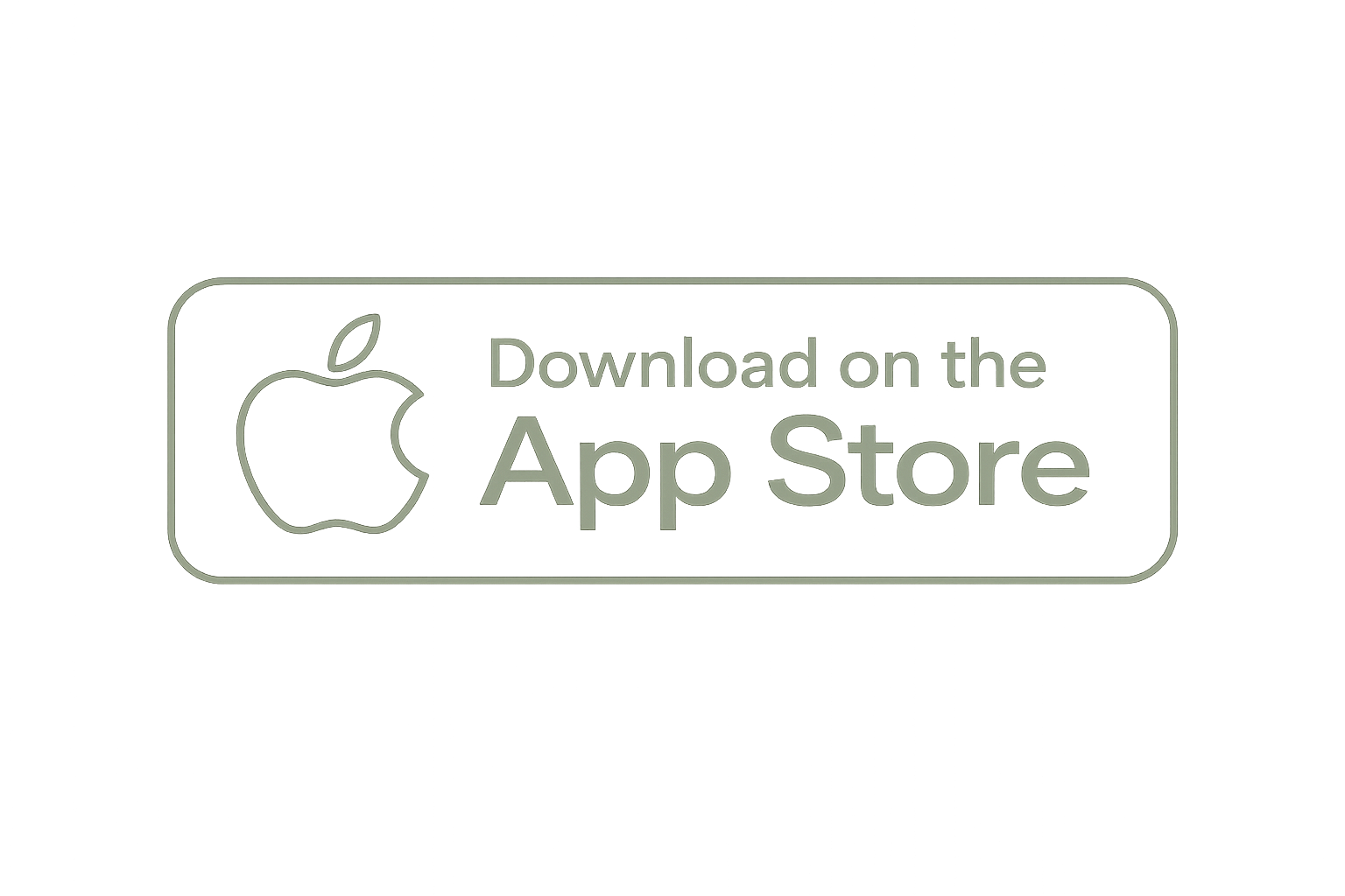 Apple logo with the text 'Download on the App Store' inside a rectangular outline.