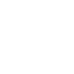 Icon of a gear or cogwheel in white on a black background