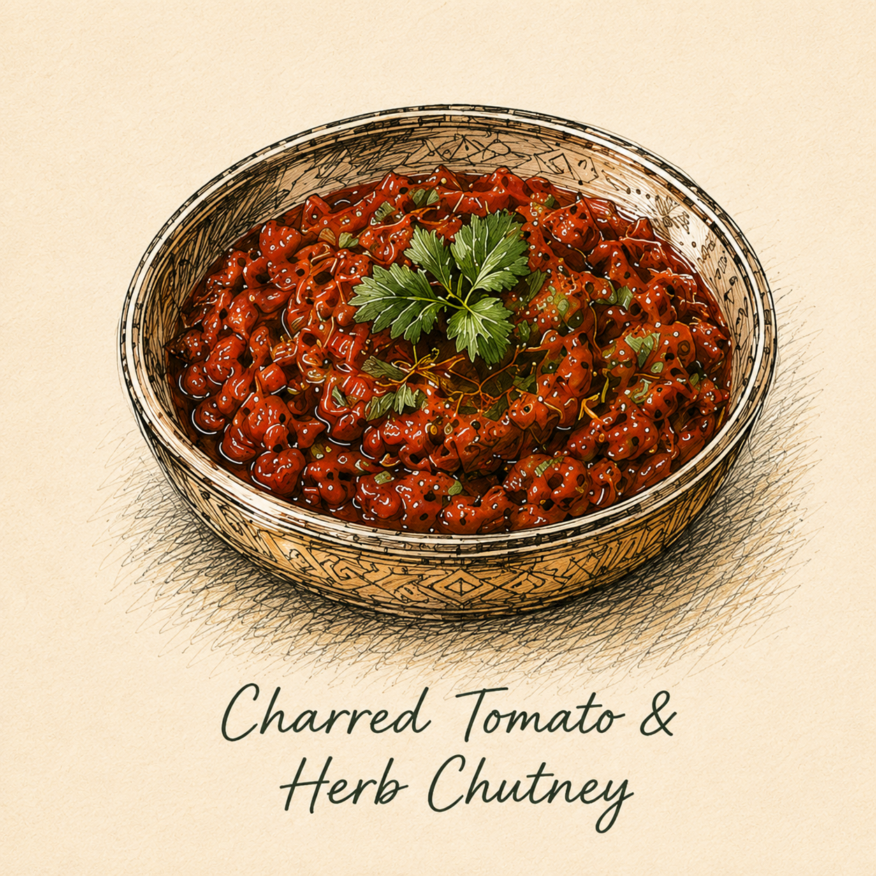 bangladeshi tomato bhorta
