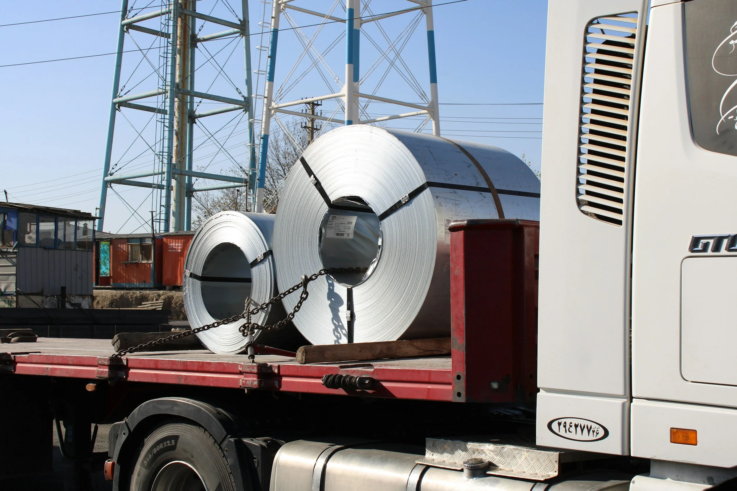 Freight transportation services for industrial and manufacturing goods
