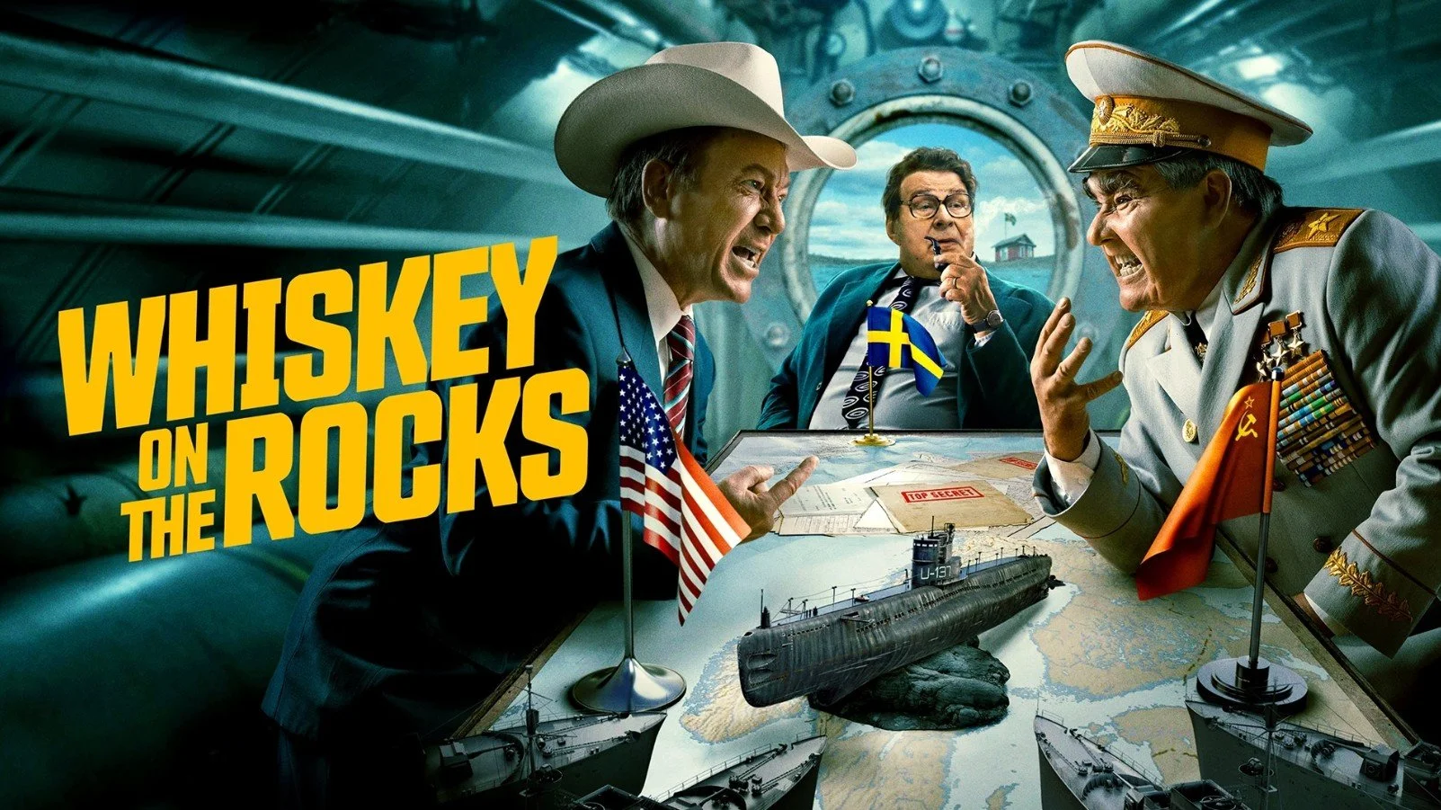 Whiskey on the Rocks Rolf Lassgård Leonid Brezhnev  Thorbjörn Fälldin Ronald Reagan