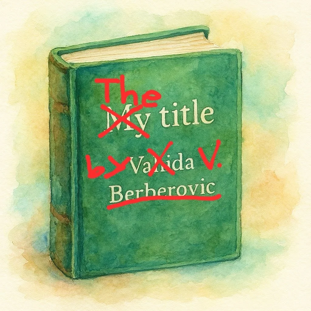 Choosing a Title For Your Book