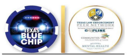 blue chip program; trauma therapy for first responders in texas; ellis county; waxahachie, tx