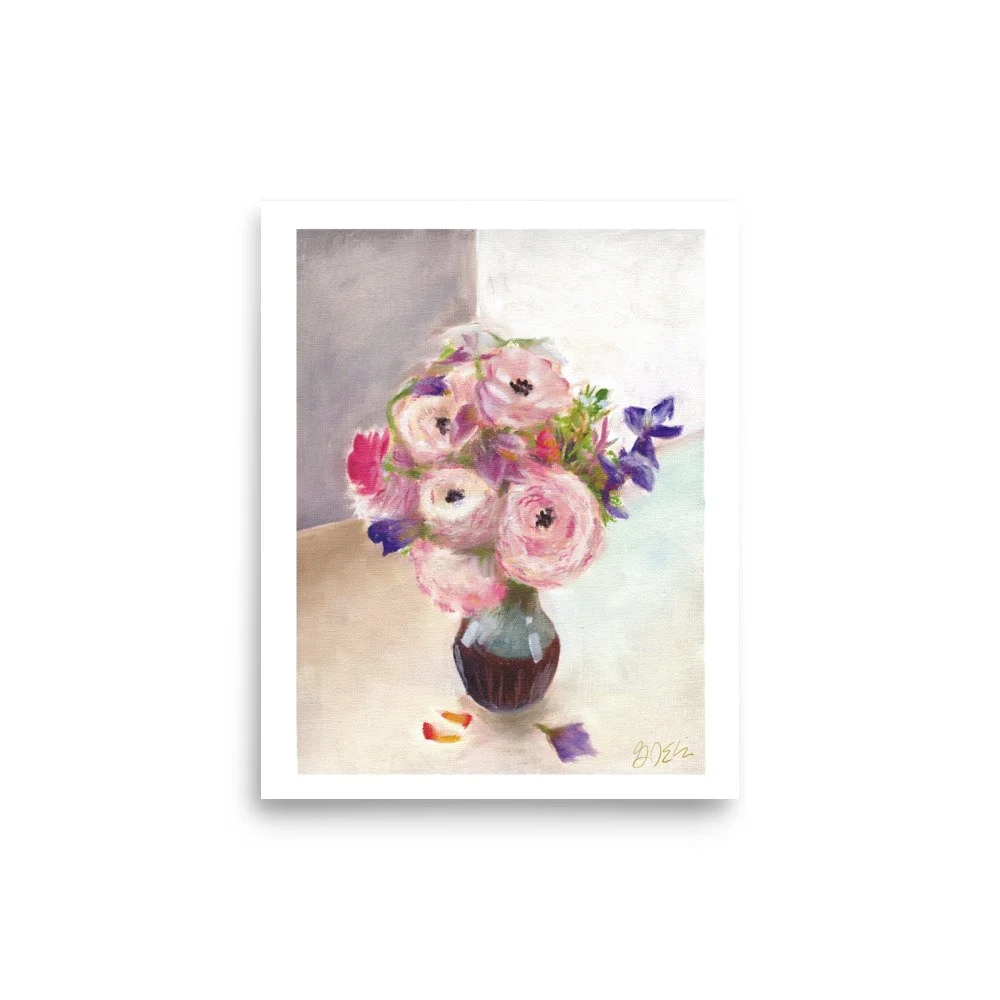 Pink Bouquet | Art Print