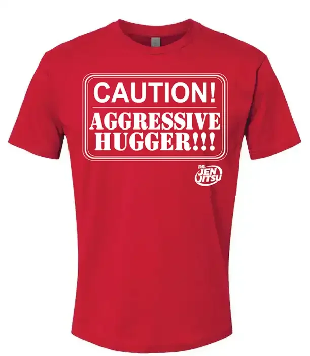 Agressive hugger t-shirt.webp