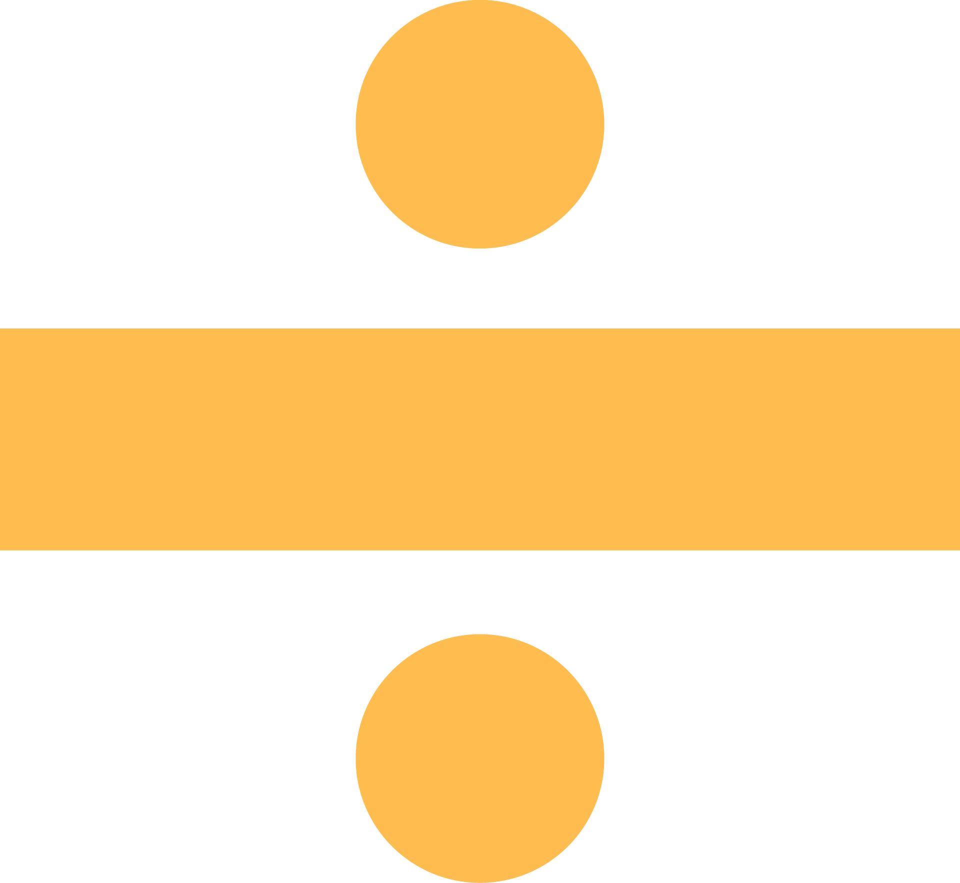 A digital illustration featuring a black background with gold-colored geometric shapes, including three large circles and rectangular bars, arranged in an abstract pattern.