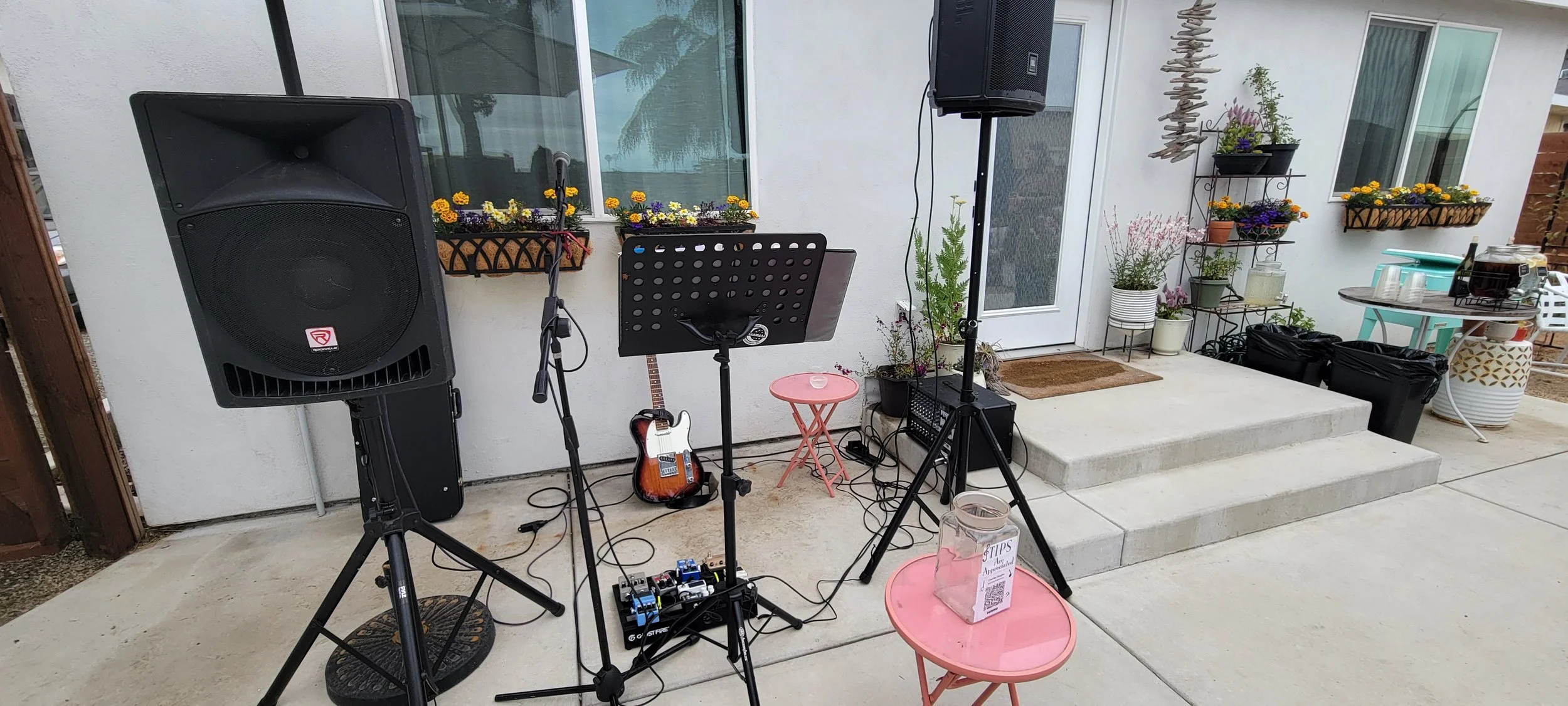 A private show in Grover. I ended up playing for them again at a later date.