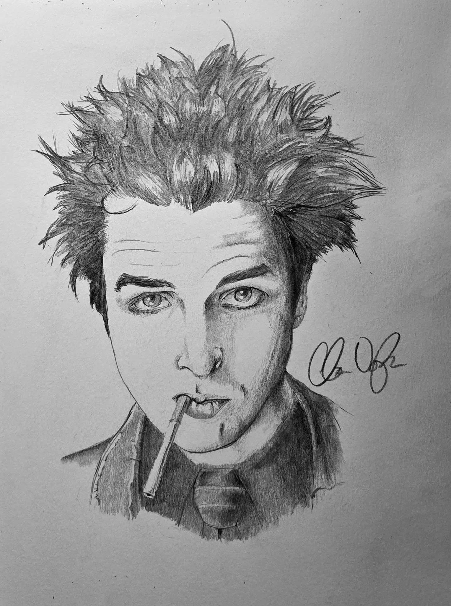 Pencil Portrait Decor