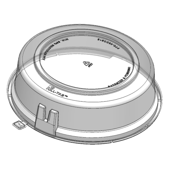 10" Dome x 2-1/2" HT (Smooth Wall)