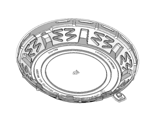 10" Base x 1-1/2" HT