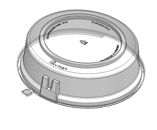 10" Dome x 2" HT (Smooth Dome)
