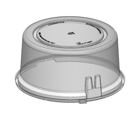 10" Dome x 5" HT