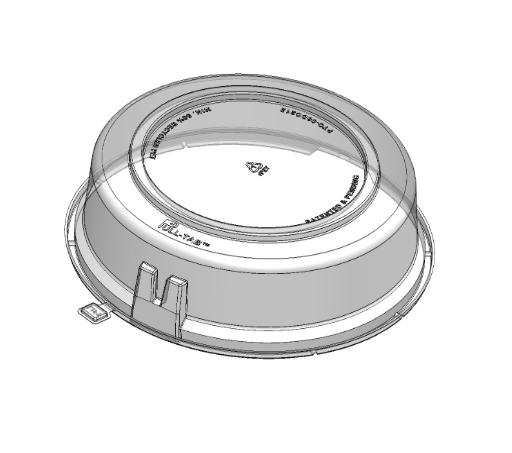 9" Dome x 2-1/2" HT (Smooth Dome)