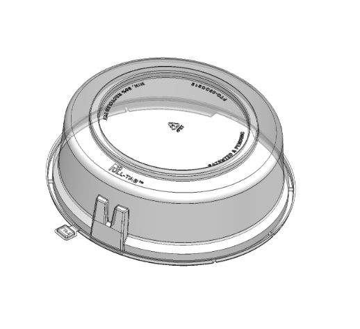 8" Dome x 3-1/4" HT (Smooth Dome)